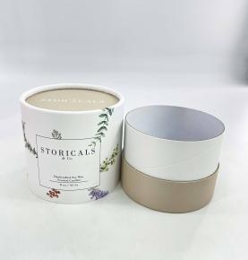 Custom 8oz Candle Packaging Luxury Cardboard Tube Wax Melt packaging
