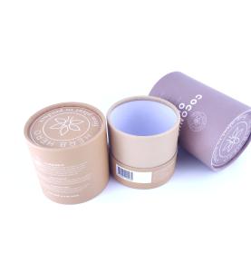 Luxury Cylinder Rigid Candle Boxes With Logo Wholesale Swell Bottle Packaging