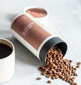 Airtight Cylindrical Candy Nuts Paper Tubes Packaging Coffee Bean Cans