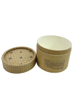 Luxury Hair Care Packaging for Clean Skin Care Body Butter Paper Tube Cylinder Cardboard Tubes 