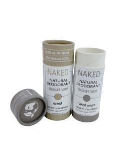 Eco Friendly Fillable 2oz Body Balm Stick Empty Cardboard Containers 100% Plastic Paper Tube