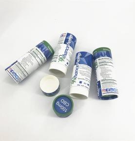 Custom Private Label Push Up Paper Cylinder Package Lip Balm Container Scrub Gloss Tubes Packaging 